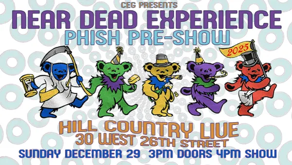 Phish Pre-Party Dead with Near Dead Experience