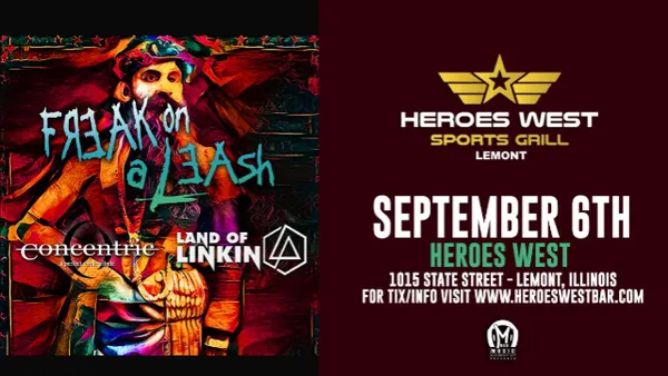 Freak on a Leash w/ Land of Linkin and Concentric
