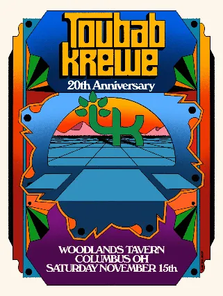 Toubab Krewe - 20th Anniversary - at Woodlands Tavern