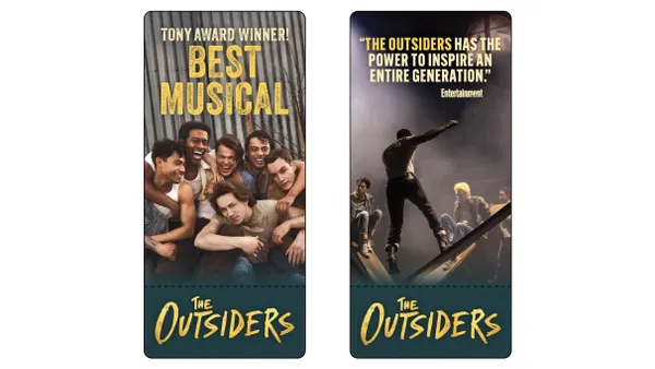 The Outsiders 3D Collector's Ticket