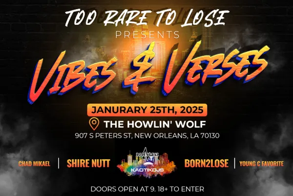 Shire Nutt, Born2Lose, Young C Favorite, Chad Mikael "The Dragon",