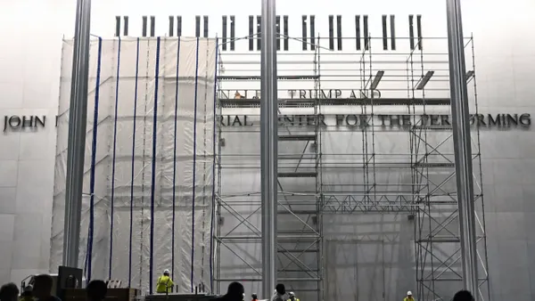 Donald Trump’s Name Torn Off the Kennedy Center