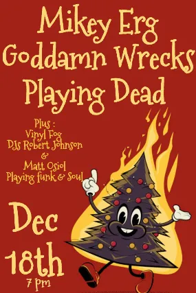 Mikey Erg, The Goddamn Wrecks, Playing Dead, Vinyl Fog 