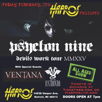 PSYCLON NINE, Ventana, Antania