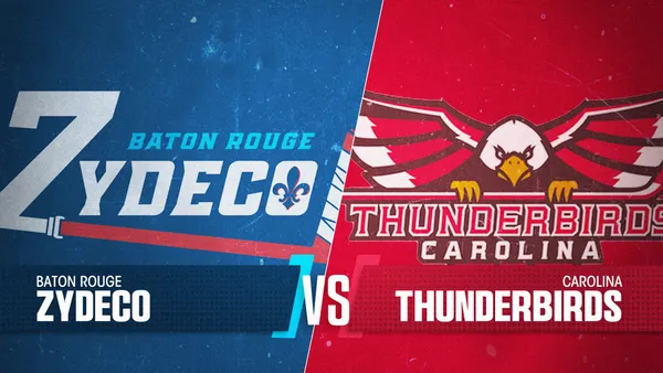 Baton Rouge Zydeco v Carolina Thunderbirds