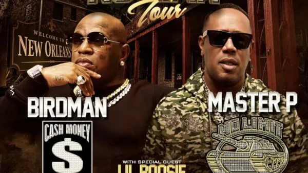 Cash Money and No Limit Announce Fall Arena Tour with Master P, Birdman, and More