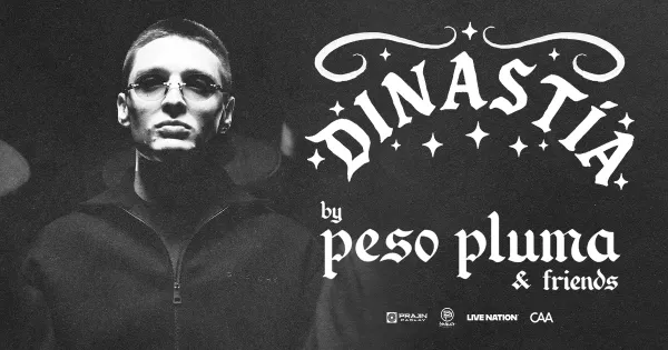 Peso Pluma Announces 2026 “DINASTÍA” Tour in US