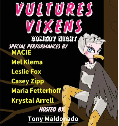 Vultures Vixens - A Ladies Night Comedy Showcase