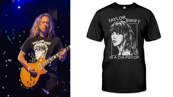 Kirk Hammett Draws the Wrath of Taylor Swift Fans