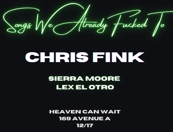 CHRIS FINK | SIERRA MOORE | LEX EL OTRO
