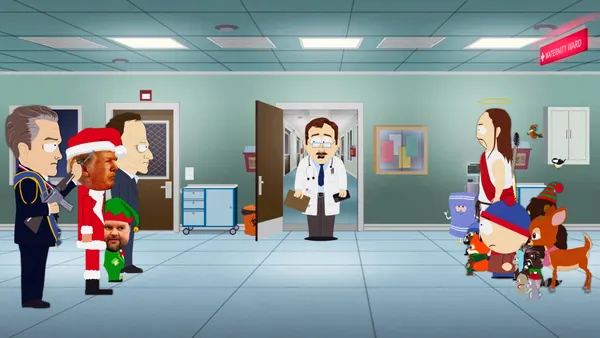 Trump and Satan’s Baby Pulls an Epstein in South Park’s Christmas Episode