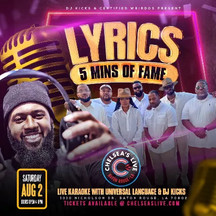 Universal Language?s Lyrics 5 Minutes of Fame