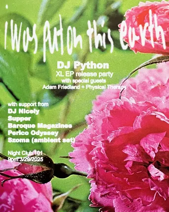 DJ Python, Baroque Magazines, Perico Odyssey