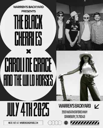 The Black Cherries w/ Caroline Grace and the Wild Horses