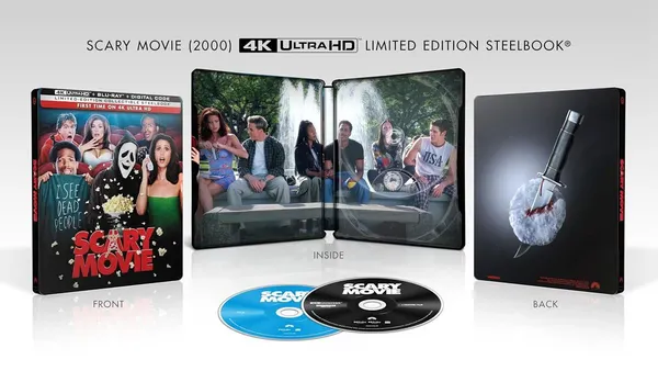 The First Scary Movie Now Even Funnier (and Scarier) Thanks to a New 4K Ultra HD Steelbook
