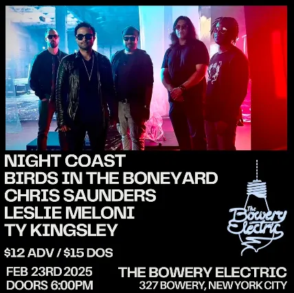 Night Coast, Birds In The Barnyard, Chris Saunders, Ty Kingsley
