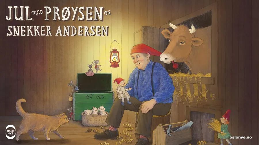 Jul med Prøysen og snekker Andersen på Centralteatret