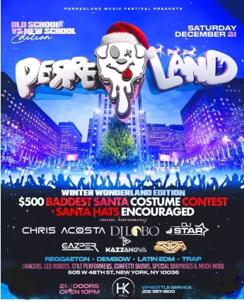 PERREOLAND | NYC Winter Wonderland Edition at HK HALL.