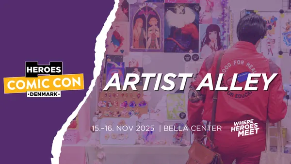 Artist Alley | Comic Con Denmark 15.-16. Nov 2025