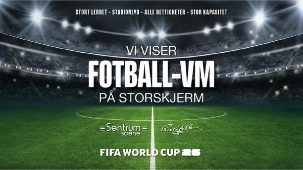 Fotball-VM 2026 på Rockefeller og Sentrum Scene