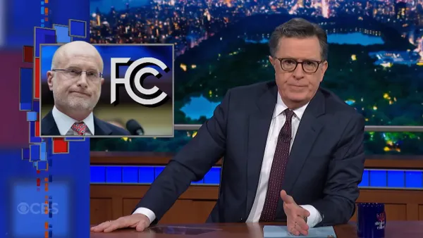 Stephen Colbert Says CBS Canceled His Interview with Texas Democrat Over FCC Concerns