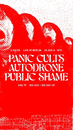Panic Cults | Autodrone | Public Shame