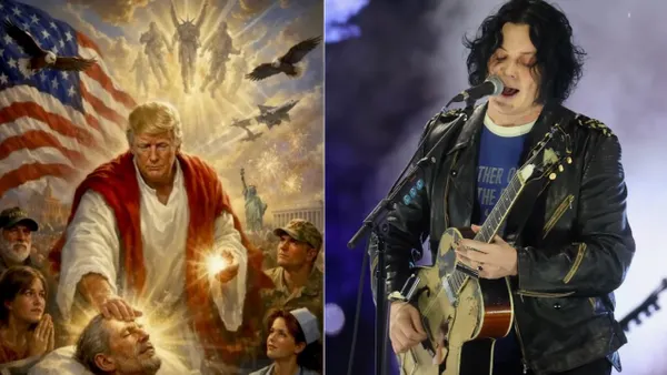 Jack White on Trump’s Jesus Meme: “How Can Any So Called Christian Support Him After This Blasphemy?”