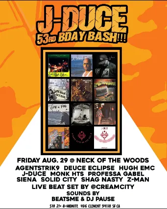 J-Duce Bday Bash