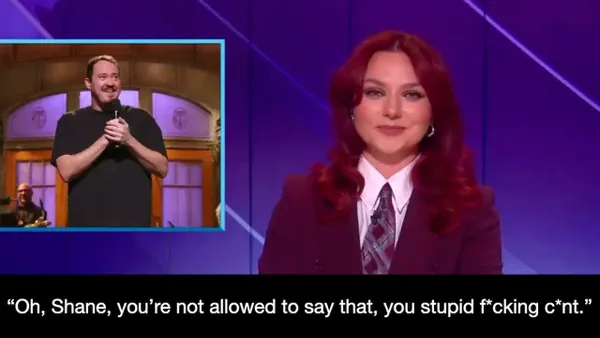 SNL UK Mocks Recent SNL Host Shane Gillis