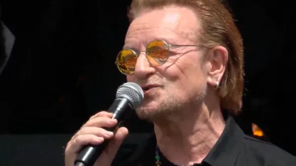 U2 Perform “City of Blinding Lights” at Opening of Obama Presidential Center: Watch