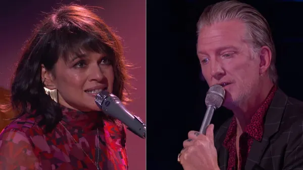 Norah Jones and Josh Homme Perform “Somethin Stupid!” Cover on Kimmel: Watch
