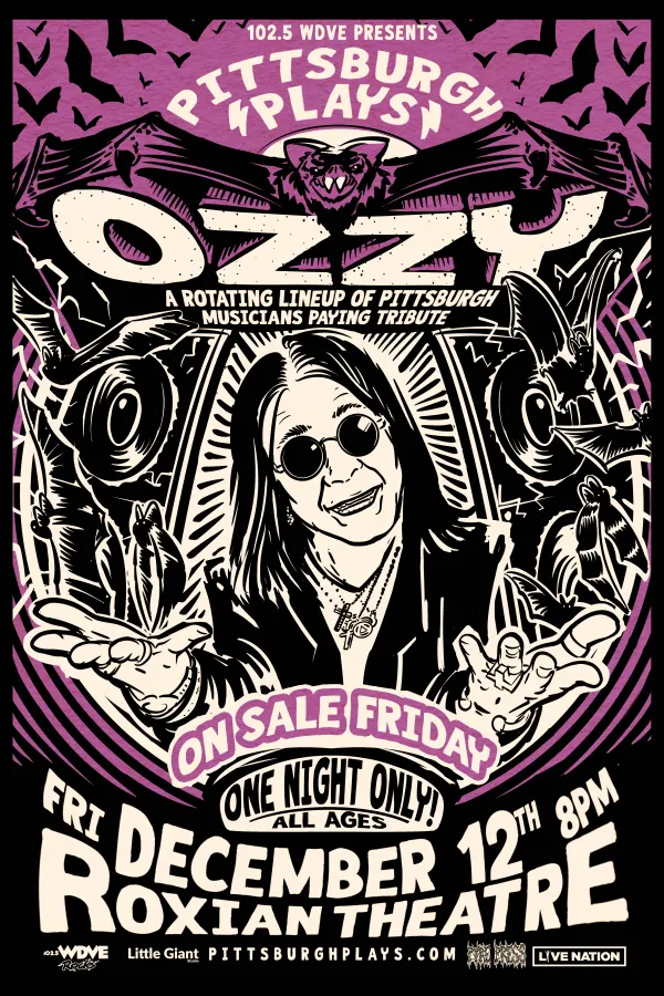 PITTSBURGH PLAYS OZZY