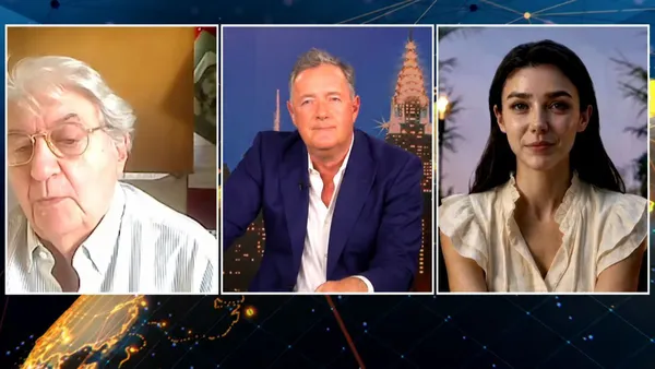 AI Actress Glitches During Piers Morgan Interview, Starts Speaking Cantonese