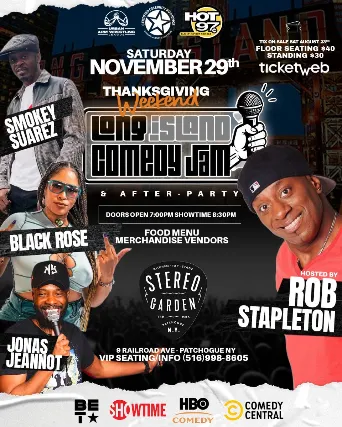 LONG ISLAND COMEDY JAM & After-Party 