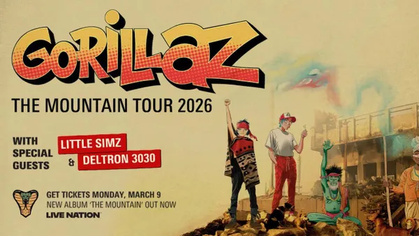 Gorillaz Announce 2026 North American Tour Dates