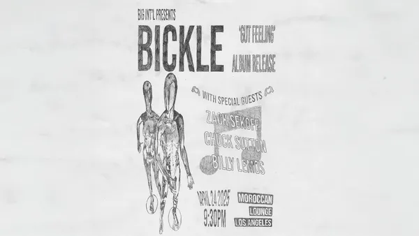 Big Int'l Presents: Bickle: 'Gut Feeling' Album Release