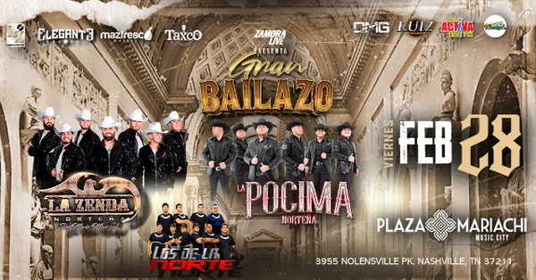 Zenda Norteña y La Pócima Norteña: Gran Bailazo en Nashville