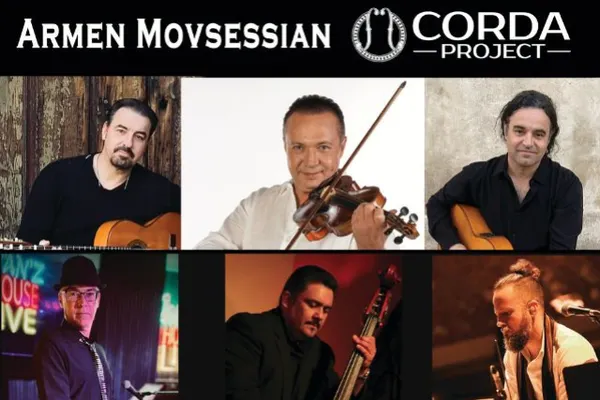 ARMEN MOVSESSIAN & CORDA PORJECT (fusion of classical, flamenco, latin and Armenian folk)