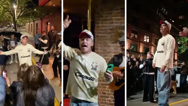 Robbie Williams Surprises Buenos Aires Fans With Impromptu Street Concert Ahead of First Argentina Shows in 20 Years