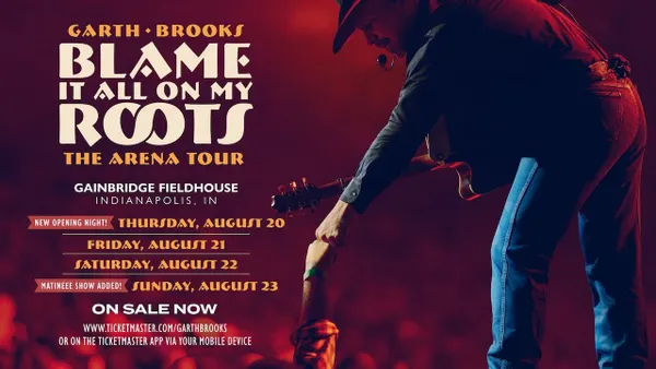 Garth Brooks Adds More Shows to Tour Launch in Indianapolis