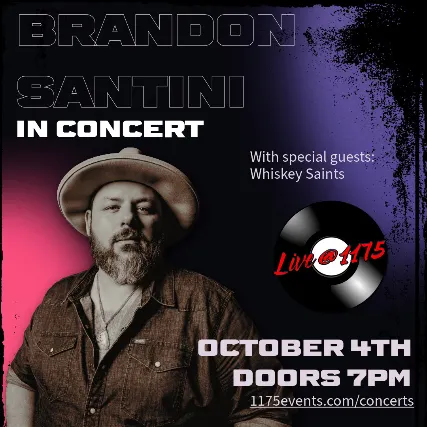 Brandon Santini WSG Whiskey Saints LIVE AT 1175!!