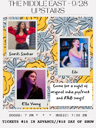 Ella Young, Lilo, Smriti Sankar