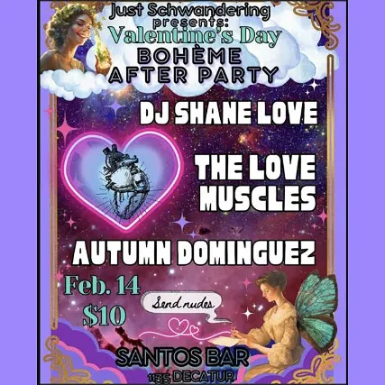 Just Schwandering Presents: The Love Muscles, DJ Shane Love & Autumn Dominguez