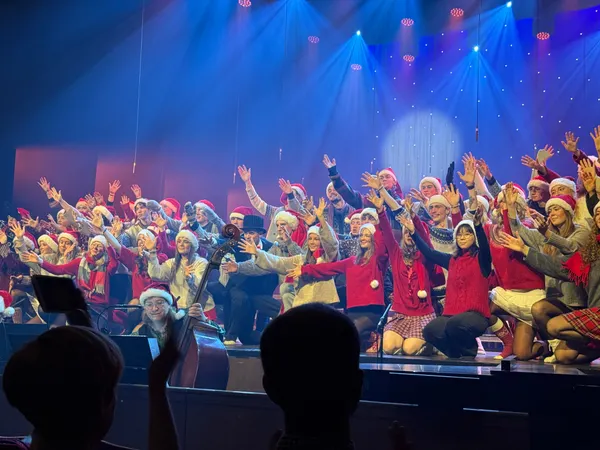 Tomteshow med Cantabile och Nova Cantica