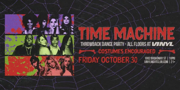 Time Machine: 90's-2000's Throwback Dance Party