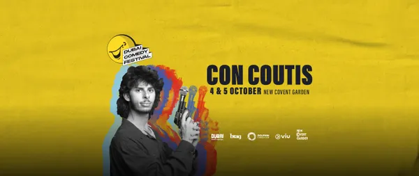 Con Coutis Live at Dubai Comedy Festival