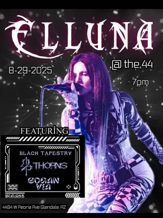 Elluna, 24 Thorns, Bogan Via, & Black Tapestry