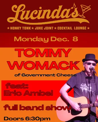From Nashville: Tommy Womack with Eric Ambel and band , Live from Lucinda's.