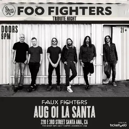 Foo Fighters Tribute Night