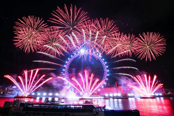 Mayor of London's New Year's Eve Fireworks
